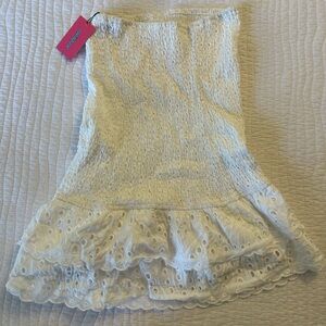 NWT Edikted strapless dress